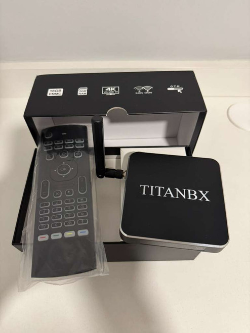 TITANBX Media Player - Android 9.0 Dual band Wi-Fi