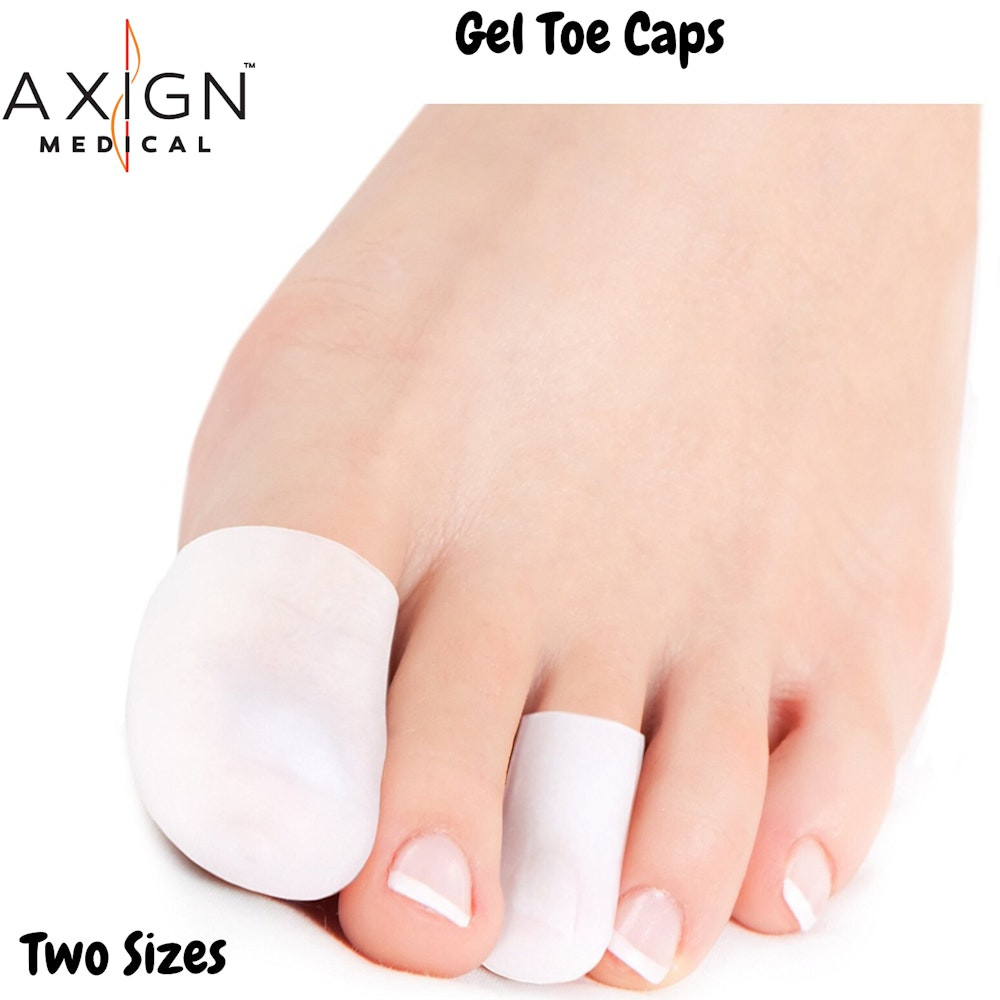Axign Medical Toe Silicone Gel Protector Sleeve Tubes Ingrown Nail