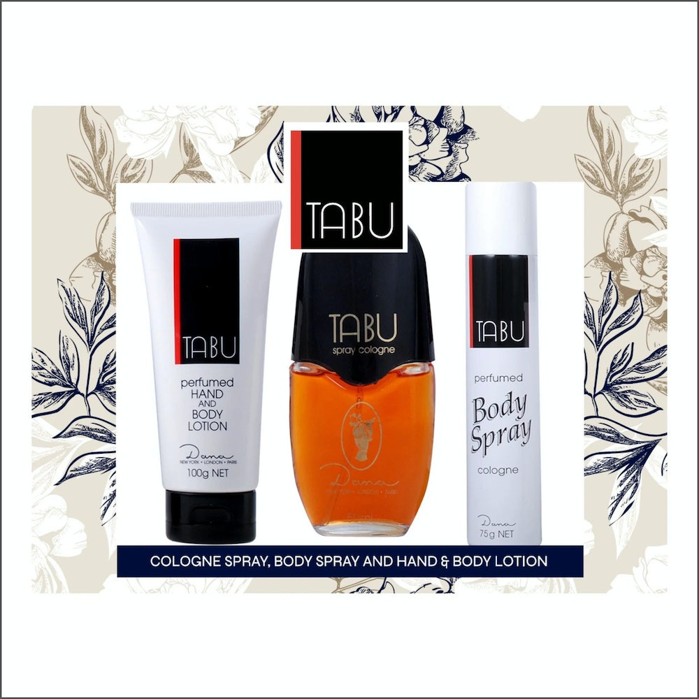 Tabu 50ml Piece Perfume Gift Set MedCart1