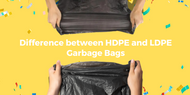 Difference between HDPE and LDPE Garbage Bags