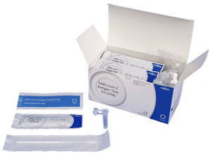 Medomics SARS-CoV-2 Antigen Test Kit (Point of Care) - 20 Tests (1 Box) | Exp Date: January 2024