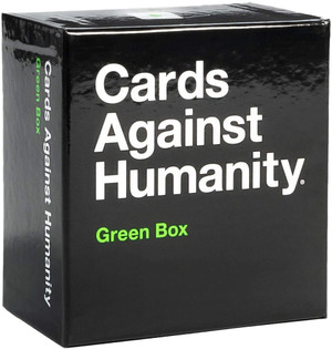 Cards Against Humanity Set Card Game Family Party Gift Expansion - Green Box
