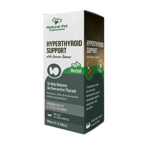 Hyperthyroid Support Herbal Tincture for Cats 100ml