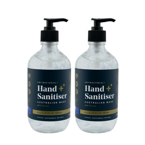 Antibacterial Gel Hand Sanitiser 500mL - Twin Pack