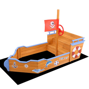 Keezi Sandpit Kids Toys Boat