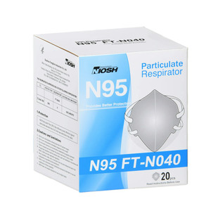 Niosh N95 Particulate Respirator Face Mask FT-N040 - 20 Masks/Box