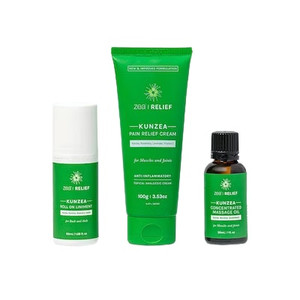 Joint & Mobility Trio - Pain Relief Cream, Roll On Liniment, & Concentrated Massage Oil