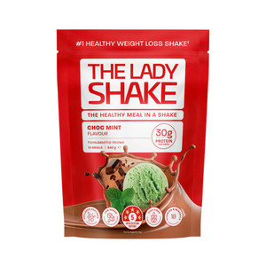The Lady Shake Meal Replacement Choc Mint 840g