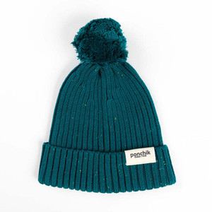 Ponchik Babies + Kids - Pom Pom Beanie Hat Warm Winter - Jewel Speckle