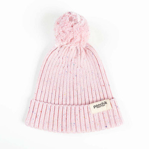 Ponchik Babies + Kids - Pom Pom Beanie Hat Warm Winter - Love Speckle