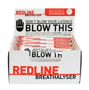 Redline Disposable Alcohol Test .05% (Box of 10 Units)