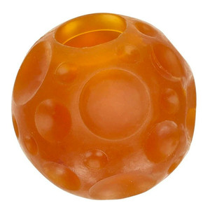 Hevea Puppy Natural Rubber Moon Ball Activity Toy - Natural