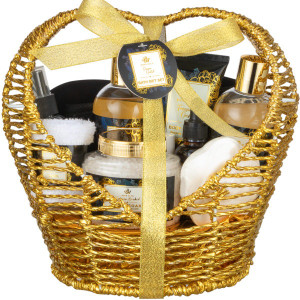 Orchid Freesia Bath And Body Gift Basket