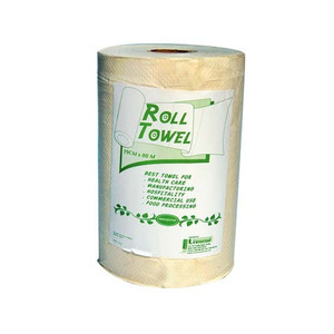 Liv Eco Paper Towel Biodegradable 80-90cm x 80 metres Lint Free Non Perforated Each