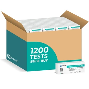 Clungene (Nasal) Covid-19 Rapid Antigen Test Kit - 1200 Tests (1 Carton) EXP JULY 2027
