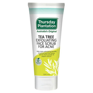 Thursday Plantation Tea Tree Exfoliating Face Scrub for Acne 100mL - 100105724