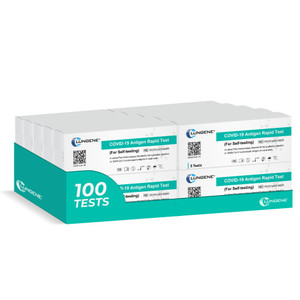 Clungene (Nasal) Covid-19 Rapid Antigen Test Kit - 100 Tests (20 Boxes) EXP DEC 2025