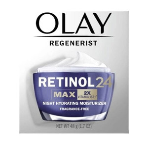 Olay Regenerist Retinol 24 Night Face Cream Moisturiser Fragrance Free 50g