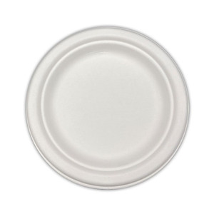 Livingstone Plastic Plate 9 Inches or 230mm White 50 Pack x10