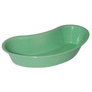 Livingstone Kidney Dish Tray, 255mm, Graduated 800ml, Green, Autoclavable, Recyclable Plastic, Each