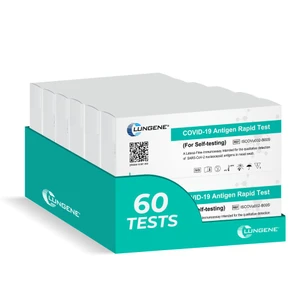 Clungene (Nasal) Covid-19 Rapid Antigen Test Kit - 60 Tests (12 Boxes)