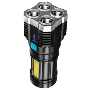 10000000LM Super Bright Torch LED Flashlight USB Rechargeable Tactical Light