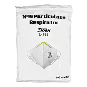Harley N95 Flat Fold 188 - Pack of 20 Masks