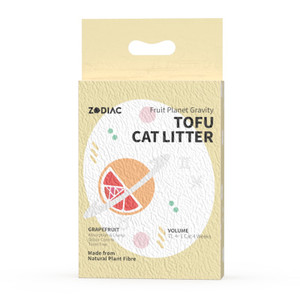 ZODIAC Fruity Tofu Cat Litter - Grapefruit 7L/2.5Kg