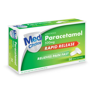 Medichoice Paracetamol 500mg Tablets 20