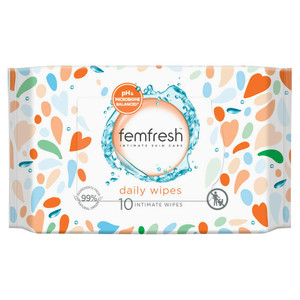 femfresh Daily Intimate Wipes 10 Pack
