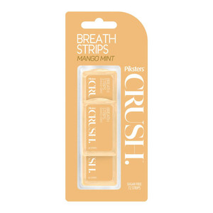 Piksters CRUSH Breath Strips Mango 72pk