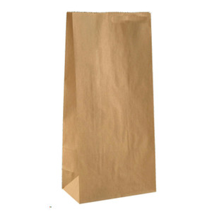 Liv Eco Checkout Shopping Paper Bag, 265 x 125mm, 70g, Biodegradable, Brown, 500 Pieces/Carton