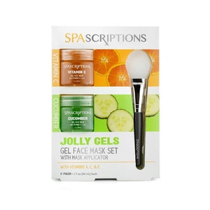Spascriptions Jolly Gels Face Mask Set With Applicator