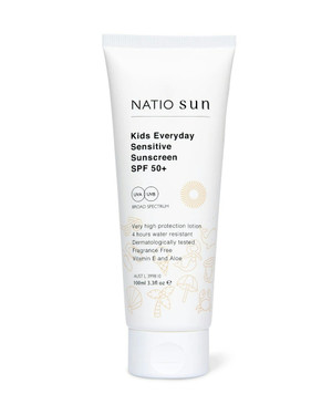 Natio Kids Everyday Sensitive Sunscreen SPF 50+ 100ml
