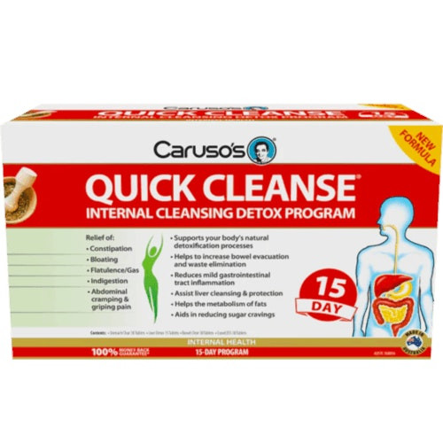 Caruso's Natural Health Quick Cleanse 15 Day Detox Program