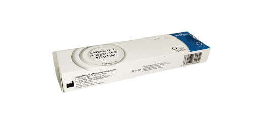 572 x Medomics, SARS-CoV-2 Rapid Antigen Self Test Kit (LFIA)-Single Pack (1 x Carton EXP Jan 2026)