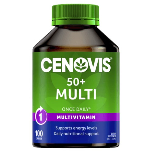 Cenovis 50+ Multi Once Daily 100 Capsules