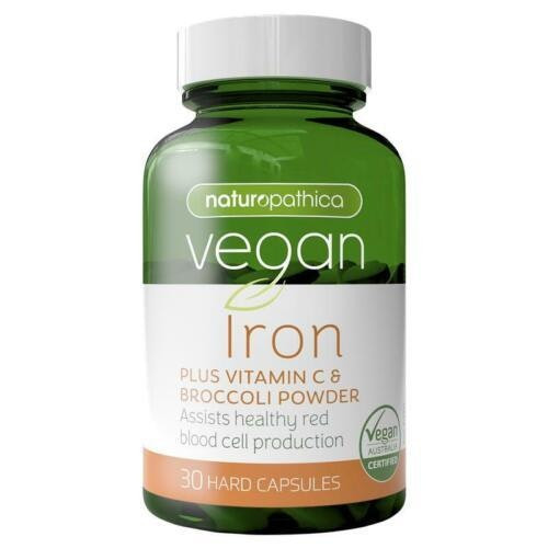 NaturoPathica Vegan Iron Caps 30
