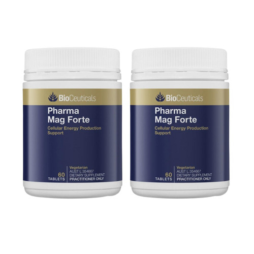 Lot of 2| Bioceuticals Pharma Mag Forte 120 Tablets