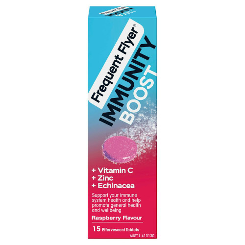 Frequent Flyer Immunity Boost Raspberry 15 Tablets - 100358235