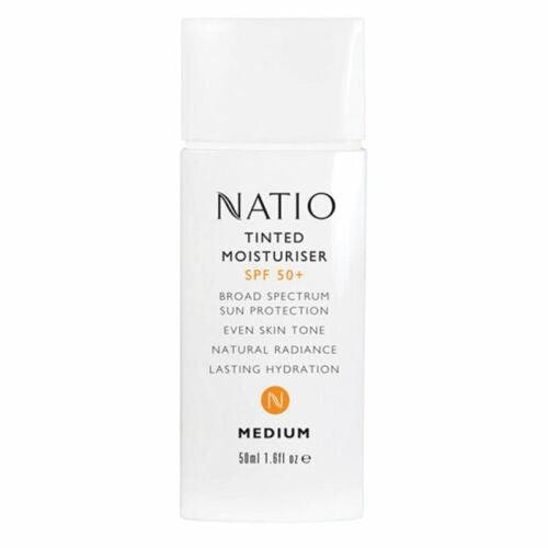 Natio Tinted Moisturiser SPF50+ Medium