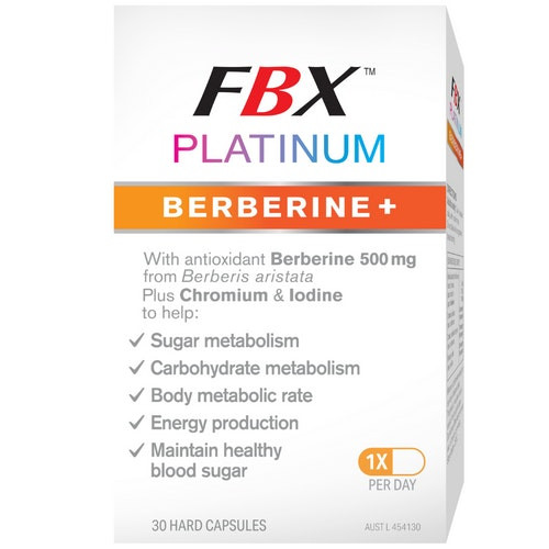 Naturopathica FBX Platinum Berberine 30 Capsules
