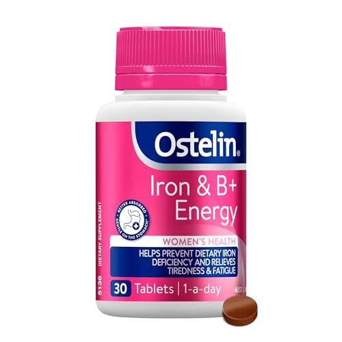Ostelin Iron And B Plus Energy 30 Tablets