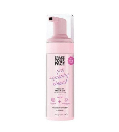 Erase Your Face Foaming Face Wash - Vitamin C and Hyaluronic Acid