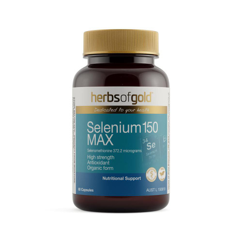 Herbs of Gold SELENIUM 150 MAX 60 Capsules