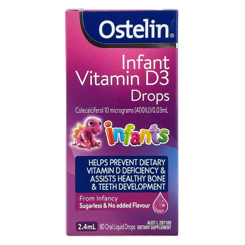 Ostelin Infant Vitamin D3 Drops 2.4mL