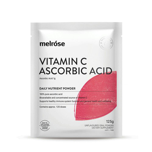 Melrose Vitamin C Ascorb Acid 125g