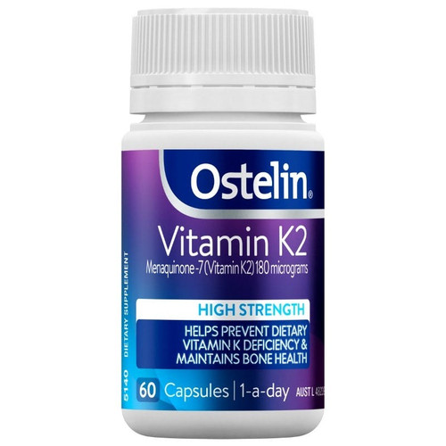Ostelin Vitamin K2 High Strength 60 Capsules