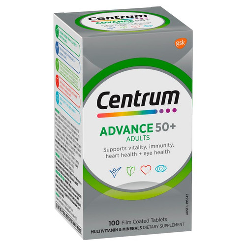 Centrum Advance 50 Plus 100 Tablets