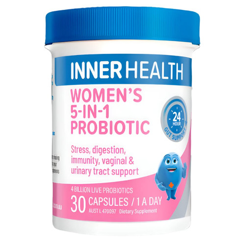 Inner Health Womens 5-in-1 Prebiotic 30 Capsules